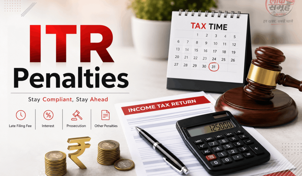 ITR Filing Deadline 2026 पर टैक्स पेनल्टी की जानकारी