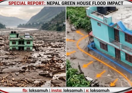 Nepal Green House flood viral video